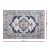 Artiss 160X230cm Large Washable Persian Area Rug - Teal & Blush, Low-Profile, Anti-Slip, Durable Polyester Carpet