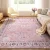 Artiss Vintage Floral Washable Floor Rug 240X340cm - Large, Soft, Stain-Resistant Polyester with Anti-Slip Backing