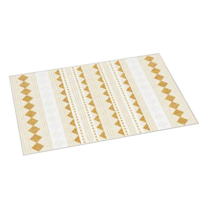 Artiss Ella Floor Rug 200x290cm - Soft Crystal Velvet, Bohemian Design, Non-Slip, Washable, Fade-Resistant Carpet