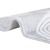 Artiss Cyril 200x290cm Washable Area Rug Faux Rabbit Fur, Non-Slip, Fade-Resistant, White Grey Carpet Mat