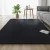 Artiss 160x230cm Plush Shaggy Rug - Black Polyester High-Pile Carpet, Anti-Slip, Sound-Absorbing, Living Room/Bedroom