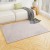 Artiss Azul 120x160cm Washable Ripple Jacquard Microfibre Floor Rug - Anti-Slip, Fade & Water-Resistant, Pinkish Grey