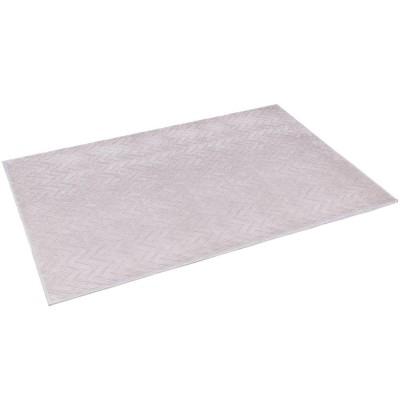 Artiss Azul Floor Rug 200x290cm - Washable Jacquard Microfibre, Ripple Design, Non-Slip, Fade & Water Resistant