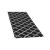 Artiss Gina Non-Slip Kitchen Mat 45x120cm - PVC Floor Rug with 5mm Cushioning, Oil & Water Repellent, Black & White