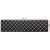 Artiss Gina 45x180cm Kitchen Mat - Non-Slip, PVC, Oil & Water Repellent, 5mm Cushioning, Black & White Design