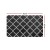 Artiss Gina Kitchen Mat 45x75cm - Non-Slip, Oil & Water Repellent PVC Rug, 5mm Cushioning for Comfort, Black & White