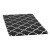 Artiss Gina Kitchen Mat 45x75cm - Non-Slip, Oil & Water Repellent PVC Rug, 5mm Cushioning for Comfort, Black & White
