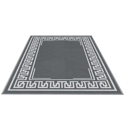 Gardeon 152x244cm Reversible Outdoor Rug – Durable, Weather-Resistant, Easy-Clean, Boho Style Patio Mat