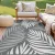 Gardeon Reversible Outdoor Rug 152x244cm - Durable, UV-Resistant, Easy-Clean Patio Mat for Gardens, Beach, and RV Use
