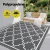 Gardeon 152x244cm Reversible Outdoor Rug - Durable UV-Resistant PP Carpet for Patios, Camping & Beach Adventures