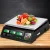 Emajin 40kg Digital Kitchen Weighing Scales – Rechargeable Platform, LCD, High Precision, Memory, Black