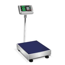 Emajin Digital Platform Scale 150KG - Stainless Steel, LCD, Waterproof, Rechargeable Battery, 50x40cm Platform
