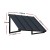 Instahut 1m x 1.2m Black Metal Frame Window Door Awning - UV & Rain Resistant Canopy with Modern Design & Easy Install