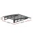 Instahut 1m x 1m Grey Window & Door Awning Canopy - Solid Polycarbonate Panel, Metal Frame, UV & Rain Resistant