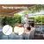 Instahut Motorised Retractable Awning, 4x2.5M, Beige, Aluminium Frame, UV-Resistant Polyester, Remote & Manual Control