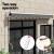Instahut Motorised Retractable Folding Arm Awning 4Mx2.5M Grey - UV-Resistant, Aluminium Frame, Remote Control