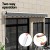 Instahut 4.5Mx2.5M Motorised Retractable Folding Arm Awning, Grey - UV & Water Resistant, Remote Controlled Sunshade