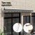 Instahut Motorised Retractable Folding Arm Awning, 4.5x3M Grey - UV-Resistant Polyester, Remote Control, Aluminium Frame