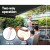 Instahut 5Mx3M Motorised Retractable Folding Arm Awning, Grey - UV Resistant, Aluminium Frame, Remote Control Operated
