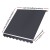 Instahut 2.4x2.1M Retractable Pivot Arm Awning - UV Resistant, Grey Polyester Fabric, Aluminium Frame, Easy Install