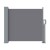 Instahut 1x3M Grey Retractable Side Awning - UV Resistant, Polyester Fabric, Steel Frame, Patio Privacy Screen