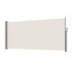 Instahut 1.4x3M Cream Retractable Side Awning - UV Resistant Polyester, Steel Frame, Automatic Roll-Back for Outdoor Use