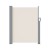 Instahut 1.4x3M Cream Retractable Side Awning - UV Resistant Polyester, Steel Frame, Automatic Roll-Back for Outdoor Use