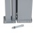 Instahut 1.4x3M Cream Retractable Side Awning - UV Resistant Polyester, Steel Frame, Automatic Roll-Back for Outdoor Use