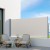 Instahut 1.4x3M Cream Retractable Side Awning - UV Resistant Polyester, Steel Frame, Automatic Roll-Back for Outdoor Use