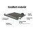 Instahut Side Awning 1.8x3M Grey Outdoor Retractable Privacy Screen UV Resistant Polyester and Steel Frame
