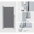 Instahut Side Awning 1.8x3M Grey Outdoor Retractable Privacy Screen UV Resistant Polyester and Steel Frame