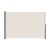 Instahut 2x3M Cream Side Awning - UV & Tear-Resistant Polyester, Steel Frame, Retractable Sun Shade for Patios & Gardens