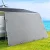 Weisshorn Caravan Awning Privacy Screen 4Mx1.95M, UV-Protected, Water-Repellent, Easy Setup, Grey Sun Shade