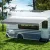 Weisshorn 15ft Caravan Awning - 18oz Vinyl, UV Protection, Water-Repellent, 432cm x 242cm, Easy Setup, Versatile Fit