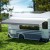 Weisshorn 16ft Caravan Awning RV Fabric - Durable 18oz Vinyl, UV Protection, Water-Repellent, 458x242cm, Grey Fade Weisshorn 16ft Caravan Awning RV Fabric - Durable 18oz Vinyl, UV Protection, Water-Repellent, 458x242cm, Grey Fade