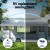 Weisshorn 18ft Caravan Awning Replacement Fabric, 5.20M x 2.42M, 18oz Vinyl, UV Protection, Water-Repellent,