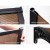 Instahut 1x4M Brown Window Door Awning, UV-Resistant 5mm Polycarbonate, Corrosion-Free Aluminium & Plastic Frame