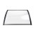 Instahut 1x6m Transparent Window Door Awning - 5mm Polycarbonate Panel, UV Resistant, Aluminium Bars, Easy Install