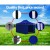 Instahut 3x4.5m Blue Pop Up Gazebo Tent – UV & Water Resistant, Durable Steel Frame, Adjustable Height, Easy Setup