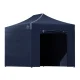 Instahut 3x4.5m Pop Up Gazebo: Navy Oxford Fabric, UV & Water Resistant, Adjustable Height, Quick Setup, Steel Frame