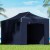 Instahut 3x4.5m Pop Up Gazebo: Navy Oxford Fabric, UV & Water Resistant, Adjustable Height, Quick Setup, Steel Frame