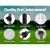 Instahut 3x4.5m Pop Up Gazebo - White, UV & Water Resistant, Durable Steel Frame, Adjustable Heights, Perfect for Events