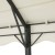 Instahut 4x3m Iron Art Gazebo Marquee - UV & Water-Resistant PE Tent for Weddings, Camping, Parties - Beige Canopy