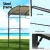 Instahut Beige Grill Gazebo: UV & Water-Resistant, Steel Frame, 218cm x 112cm for Outdoor BBQ & Patio, Includes Hooks