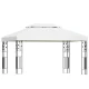Instahut 4x3m Iron Art Gazebo – Elegant White Marquee for Outdoor Wedding, Party & Event | UV & Water Resistant