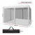 Instahut 3x3m Pop-Up Gazebo Marquee Tent - UV Resistant, Waterproof, with Mesh Walls and Adjustable Height, White