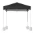 Instahut 2x2m Black Outdoor Gazebo, UV-Resistant Oxford Fabric, Steel Frame, with Base Pods for Patio, Garden, Events