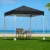 Instahut 2x2m Black Outdoor Gazebo, UV-Resistant Oxford Fabric, Steel Frame, with Base Pods for Patio, Garden, Events