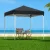 Instahut 2x2m Black Gazebo: UV-Resistant, Adjustable Steel Frame, Easy Setup with Carry Bag for Outdoor Events
