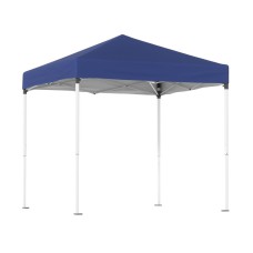 Instahut 2x2m Blue Gazebo: UV-Resistant Oxford Fabric, Powder-Coated Steel Frame, Base Pods, Carry Bag Included